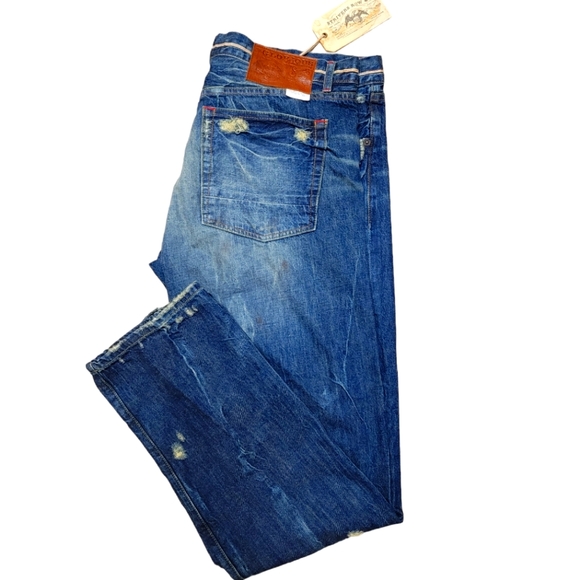 Nwt! Striver's Row & Co Distressed Men's Jeans Sz 40x34 Nwt! Striver's Row & Co Distressed Men's Jeans Sz 40x34